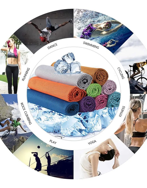 Load image into Gallery viewer, Microfiber Rapid Cooling Sport Towel
