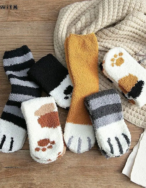 Load image into Gallery viewer, Paw Print Socks
