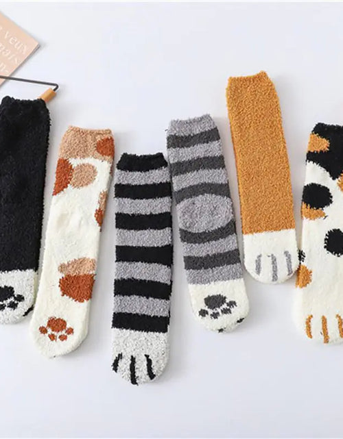 Load image into Gallery viewer, Paw Print Socks
